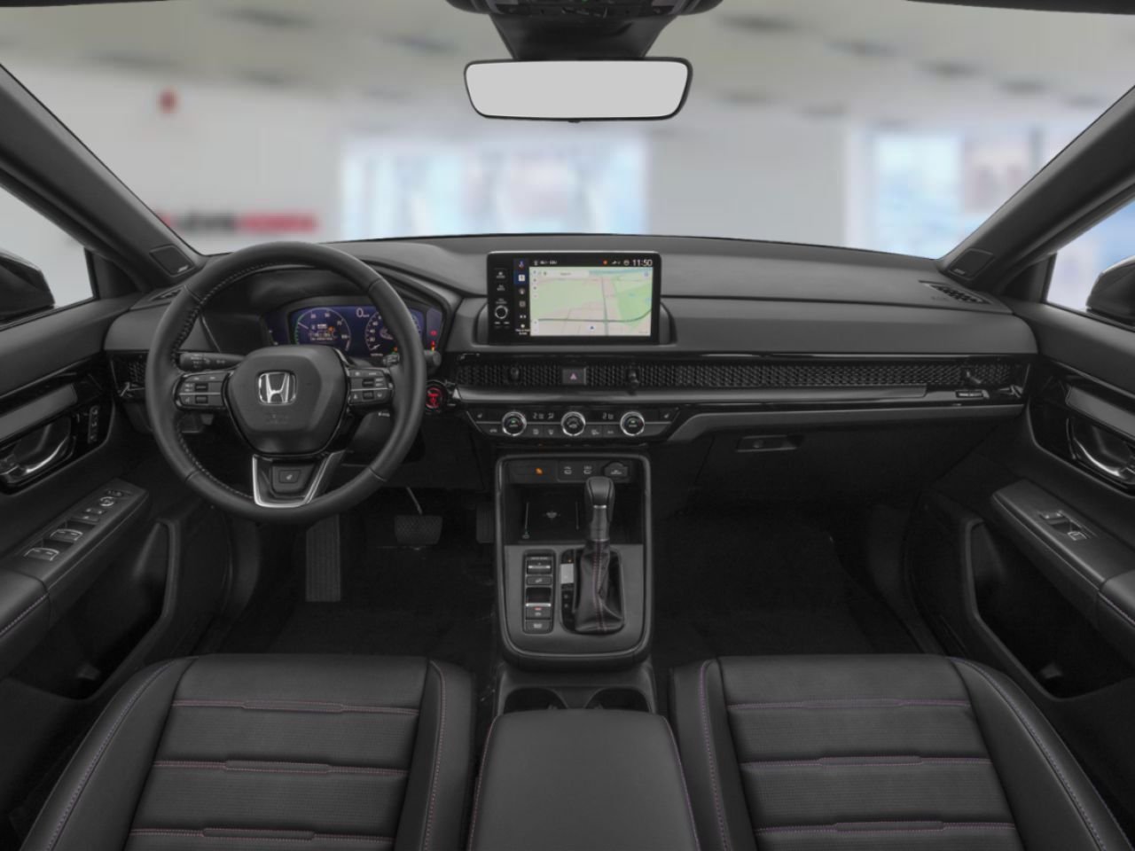HONDA CR-V hybride Touring Traction Intégrale 2027 Bleu rivière Canyon métallisé Lévis - photo #3