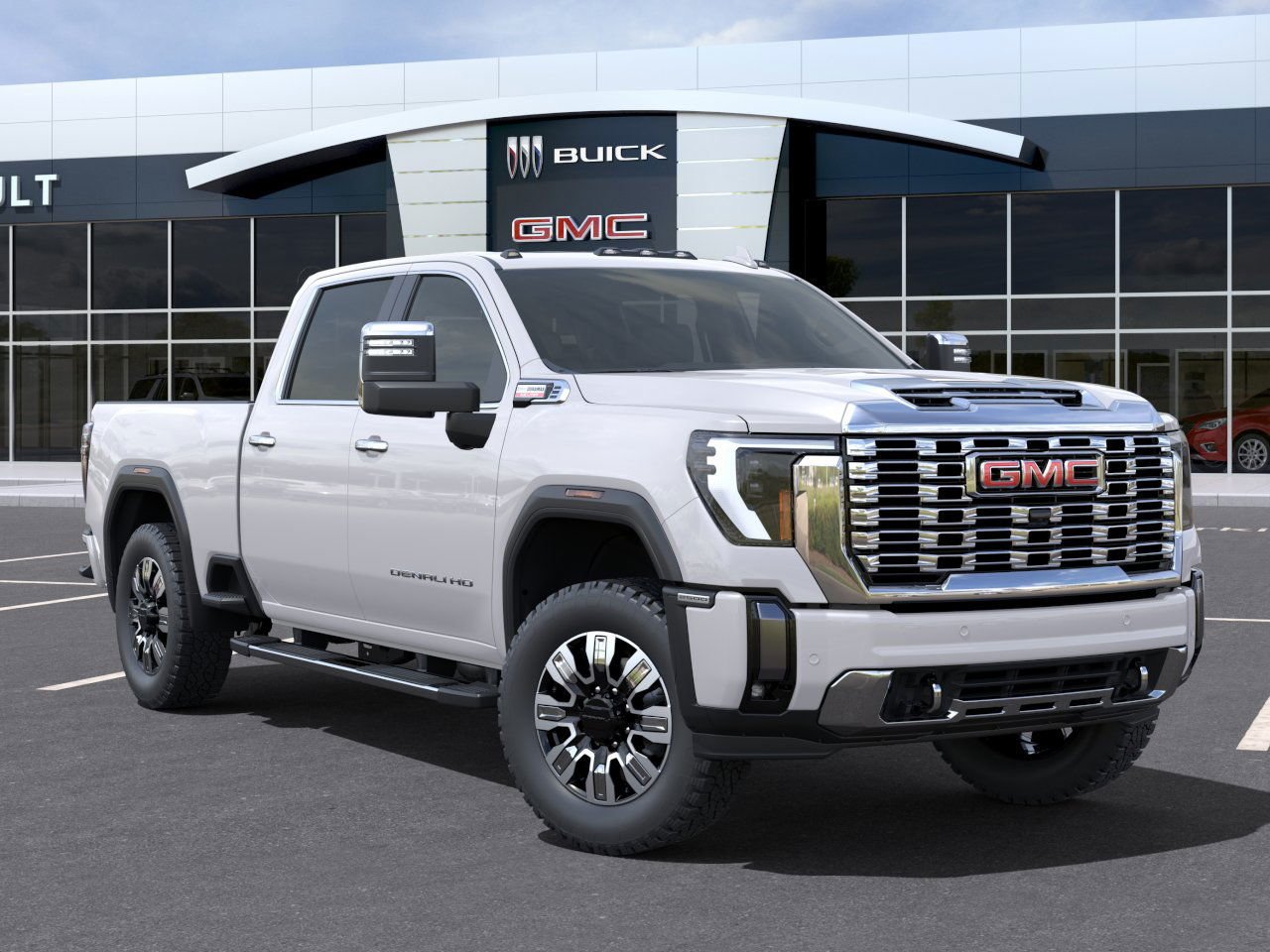 GMC Sierra 2500HD Denali 2025 Blanc givré, triple couche Saint-Eustache - photo #6