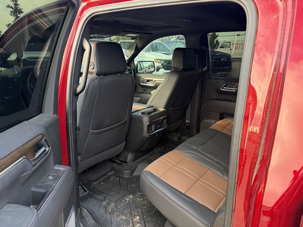 2025 Chevrolet Silverado 1500 4WD Crew Cab 147 High Country Red Sherwood Park - photo #5