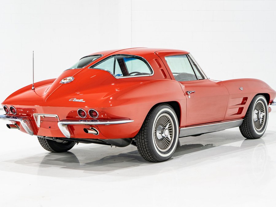 Chevrolet Corvette 1963 1963 Rouge