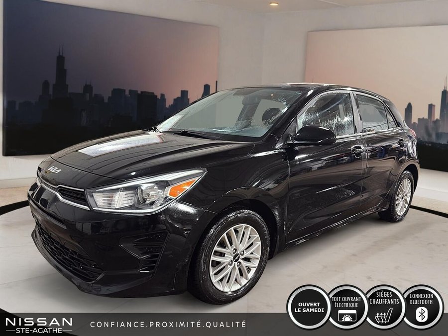 2023 Kia Rio 5 portes 2023 Black