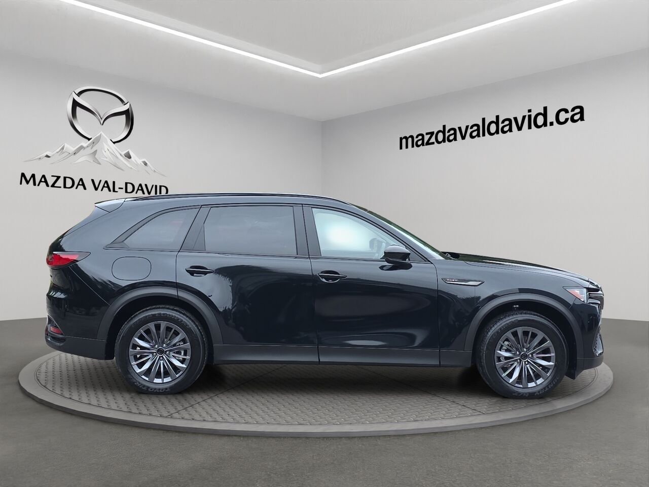 Mazda CX-70 hybride rechargeable GS-L SC TI 2026 Noir de jais mica Val-David - photo #7