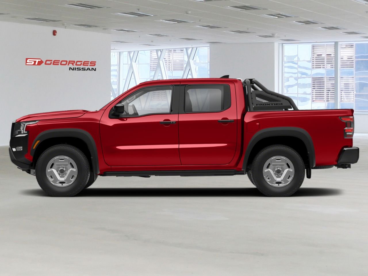 2024 Nissan Frontier Red Saint-Georges - photo #1