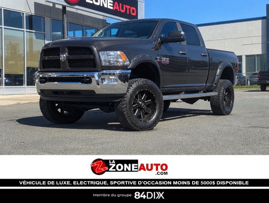 Ram 2500 Cummins Turbo Diesel LIFT KIT + 17 180lbs de capacité de remorquage 2015 Gris