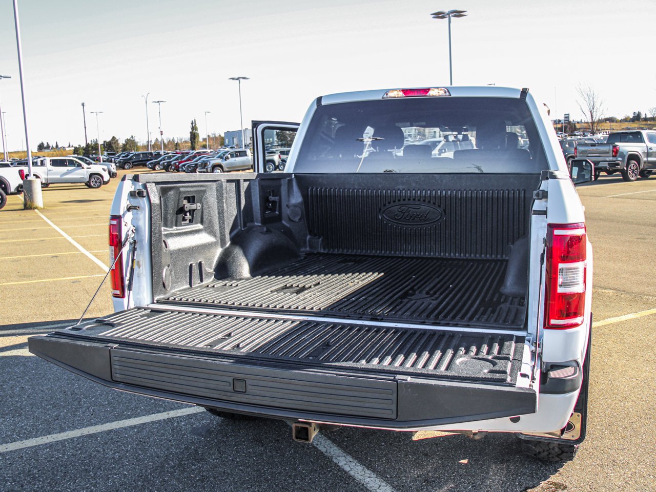 2019 Ford F-150 XLT 4WD SuperCrew 5.5' Box White Sherwood Park - photo #7