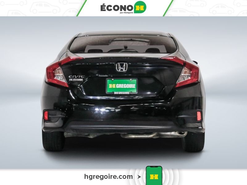 Honda Civic 821100A | LX CVT 2018 Noir Laval - photo #6
