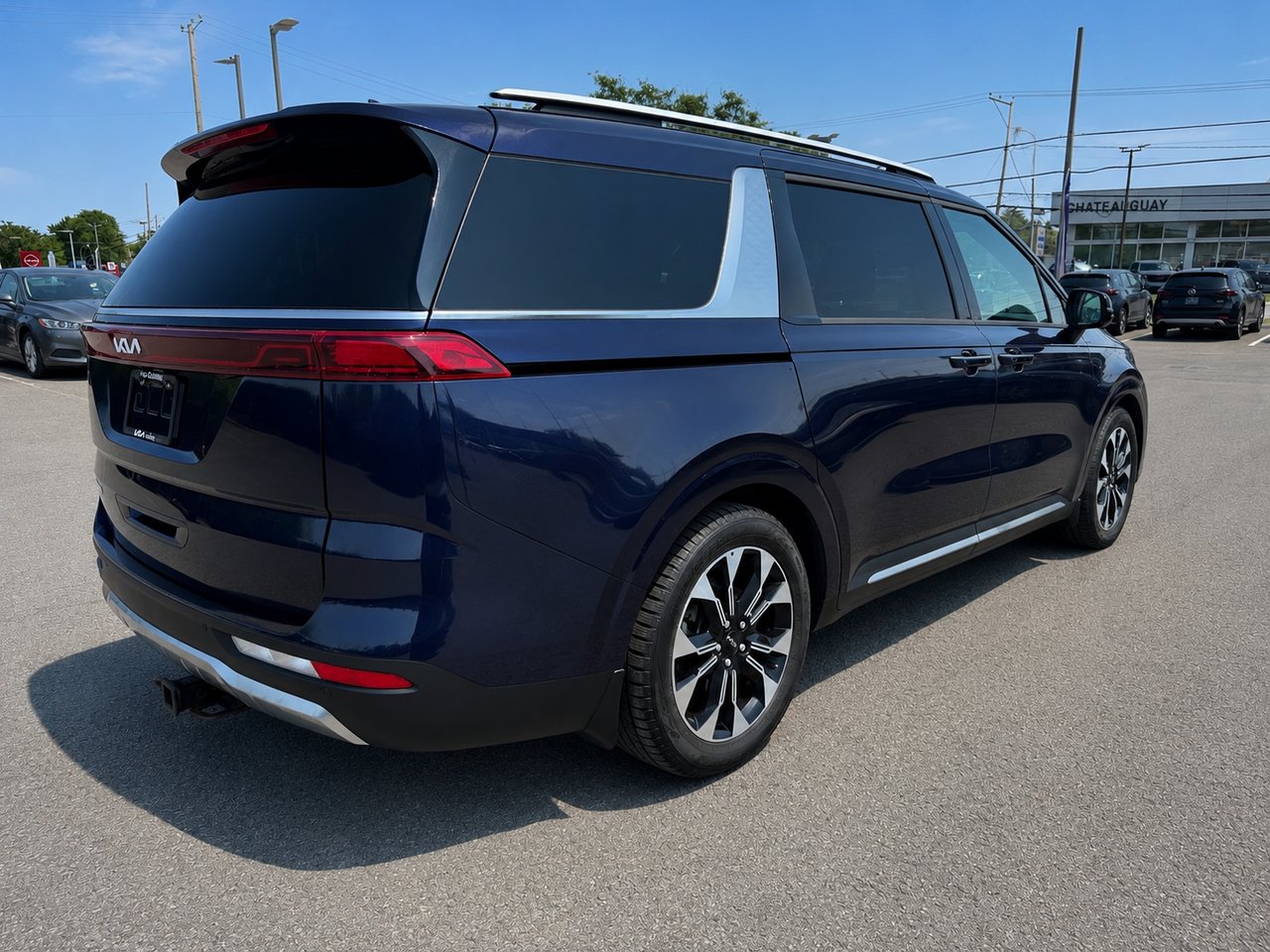 Kia Carnival EX 2023 Bleu Châteauguay - photo #4