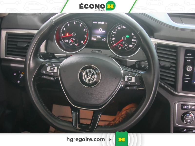 Volkswagen Atlas 820438 | COMFORTLINE A/C CUIR GR ELECT MAGS 2018 Argent Laval - photo #14