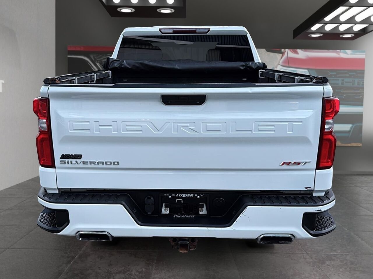 CHEVROLET SILVERADO 1500 RST 2020 Blanc Saint-Hyacinthe - photo #2