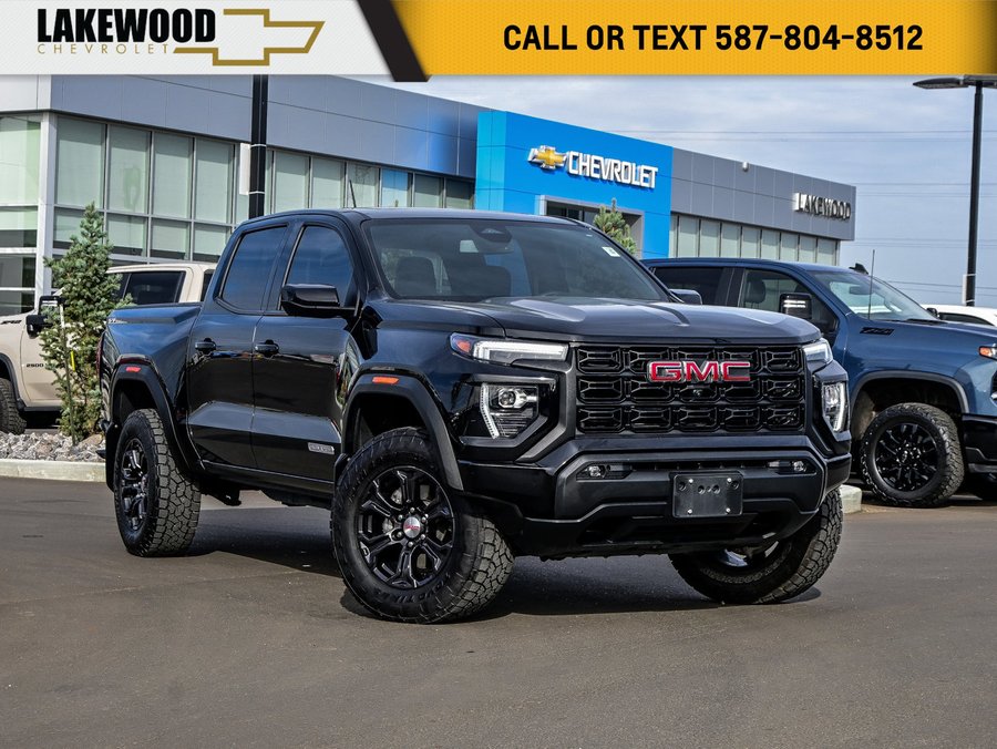 2024 GMC Canyon Elevation Premium 2.7T | Power Sunroof Black
