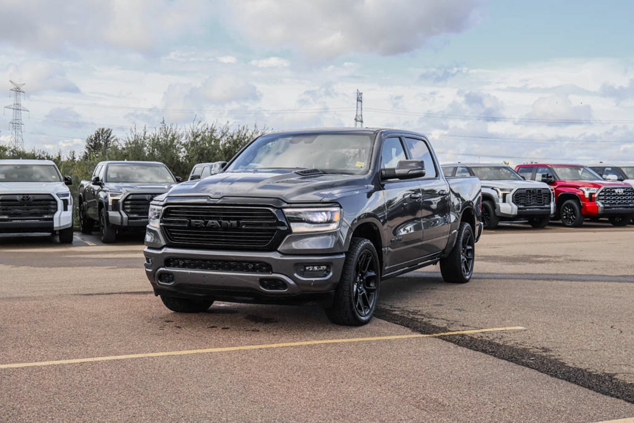 2023 Ram 1500 Sport 4x4 Crew Cab 5'7 Box Grey Sherwood Park - photo #3