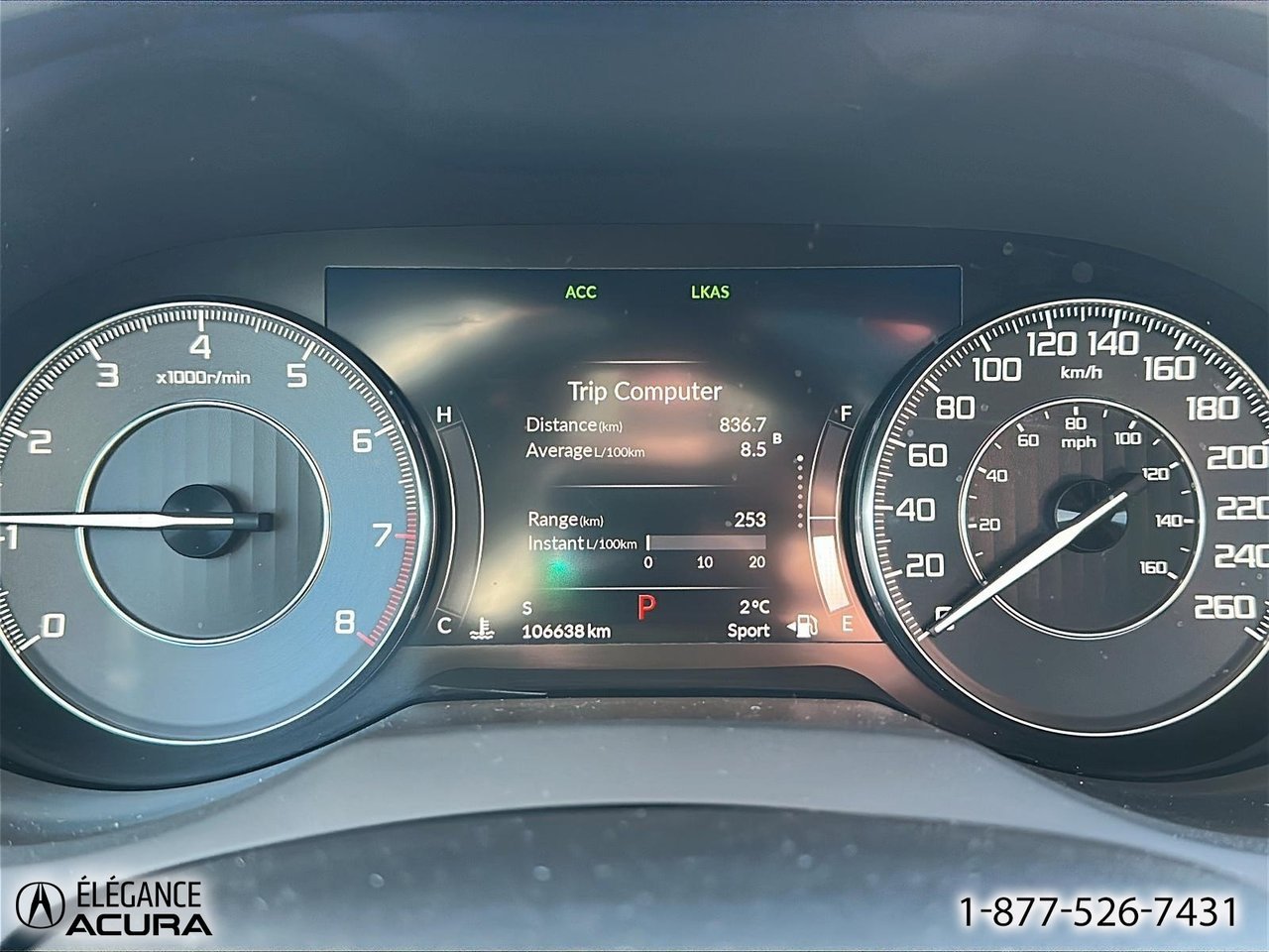 Acura RDX Elite | A8873A 2019 Noir Granby - photo #15