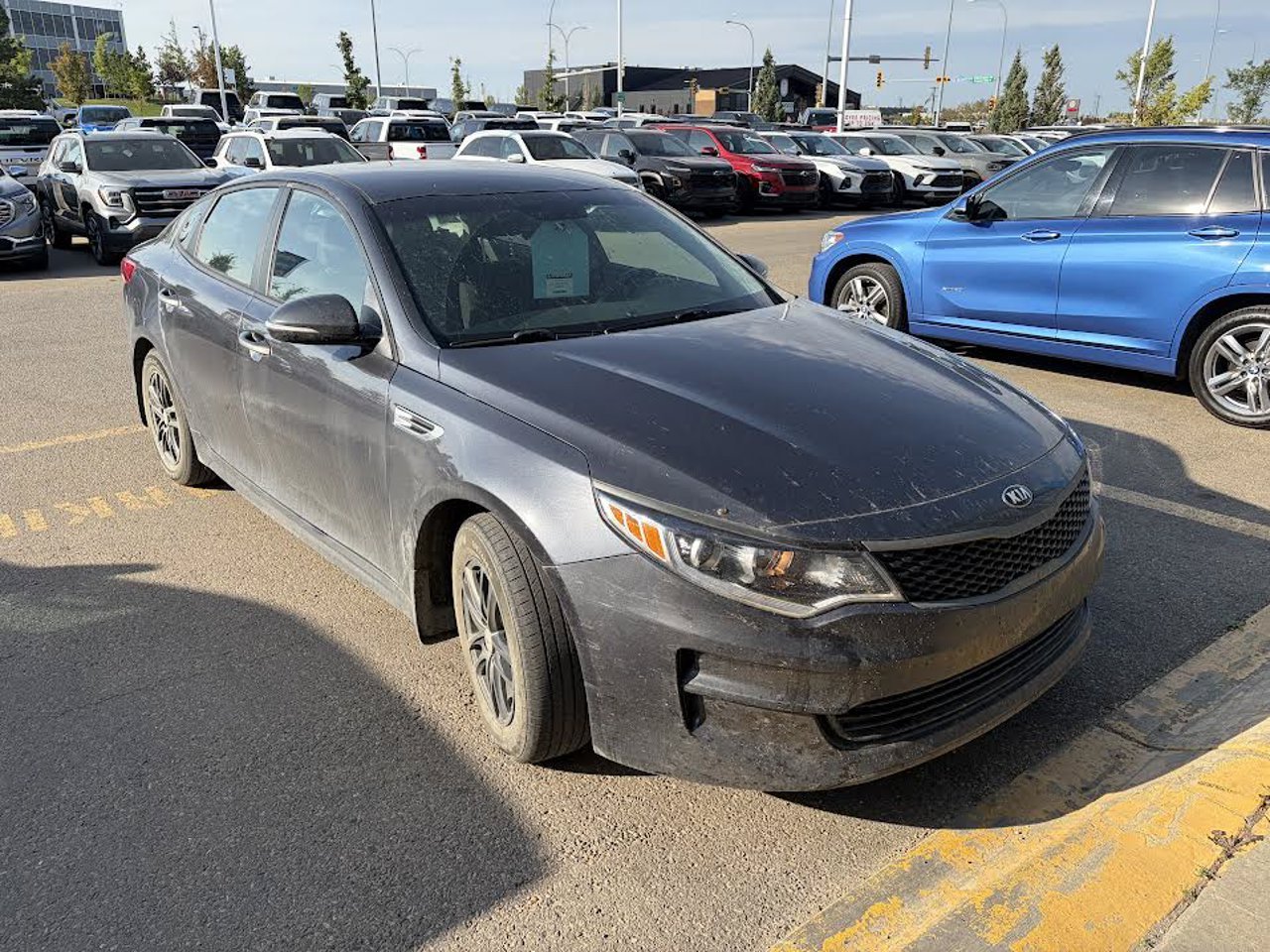 2018 Kia Optima LX Auto Black Sherwood Park - photo #1