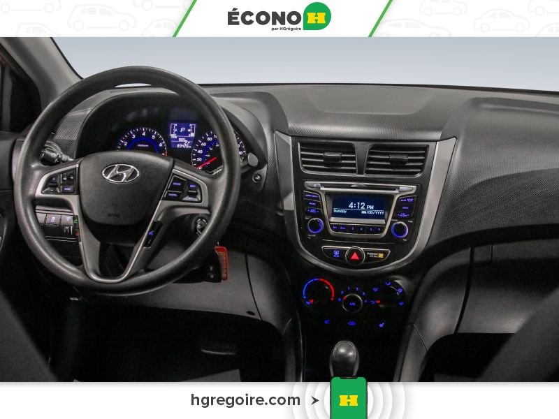 Hyundai Accent 822116 | GL AUTO GR ÉLEC A/C BLUETOOTH 2016 Rouge Laval - photo #13