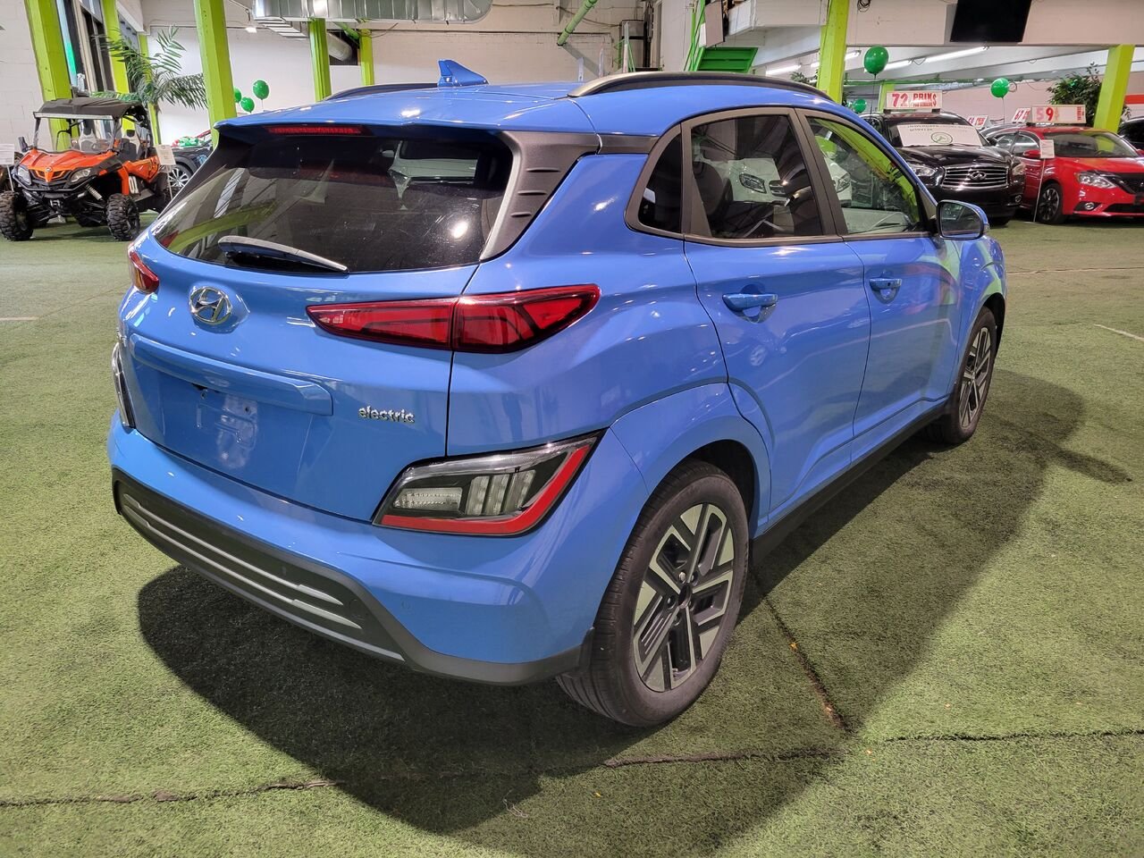 2022 Hyundai Kona Electric Blue  - photo #5
