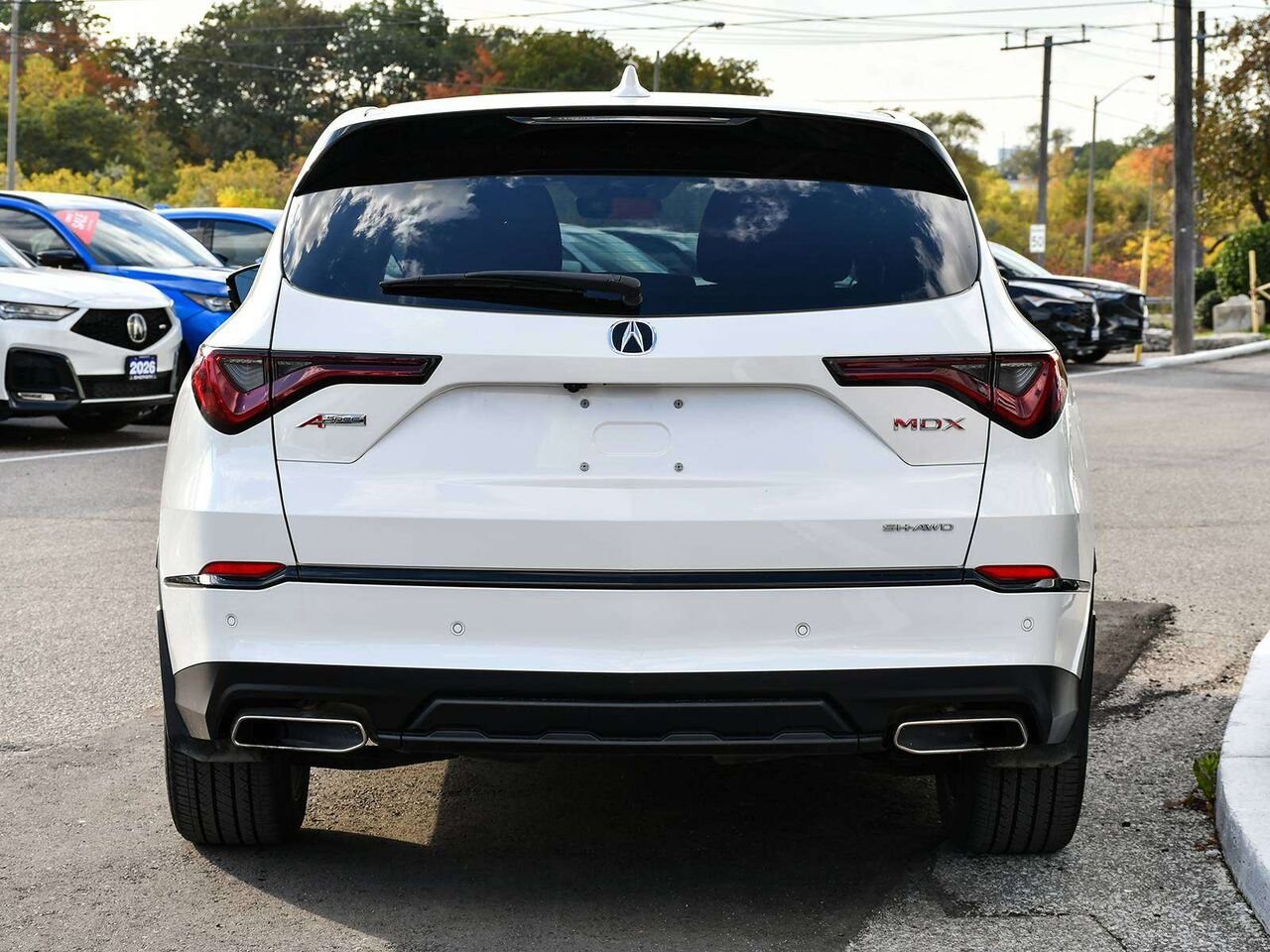 2023 Acura MDX A-Spec - ACURA CERTIFIED White Etobicoke - photo #9