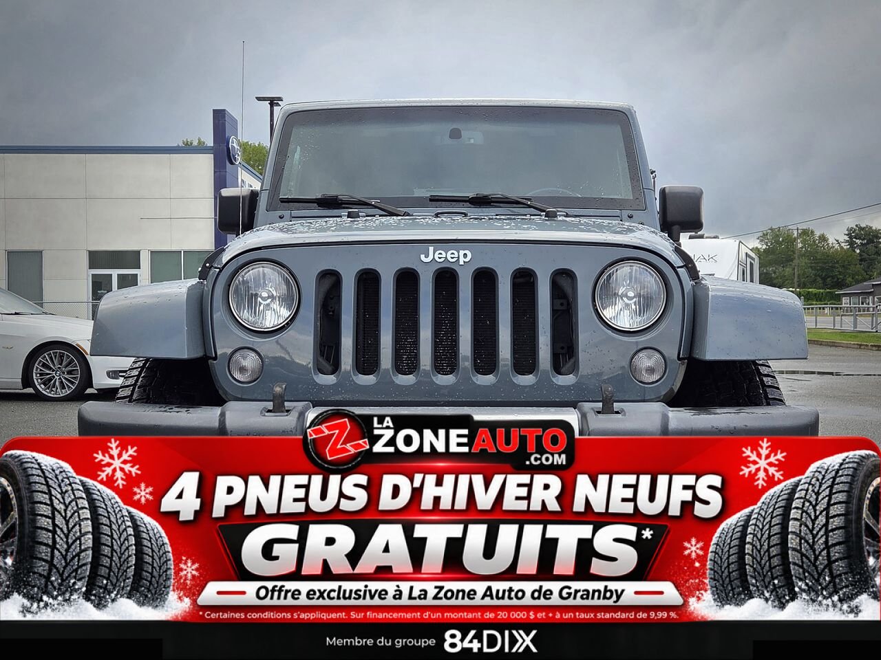 Jeep Wrangler Unlimited Sahara 2015 Gris Granby - photo #9