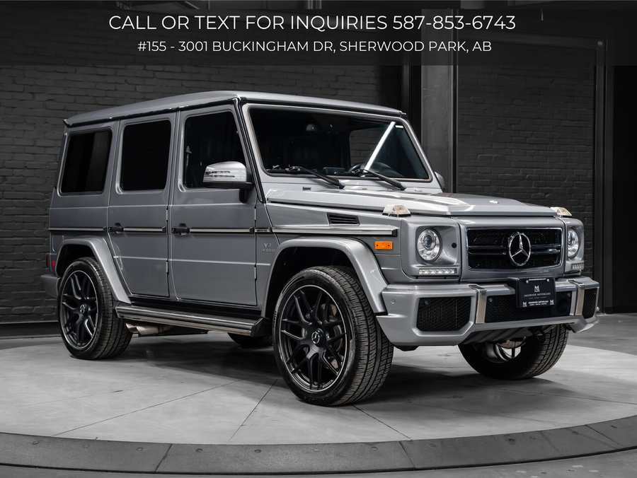 2016 Mercedes-Benz G-Class AMG G 63 | Adaptive Distronic Cruise Control | Harmon Kardon
