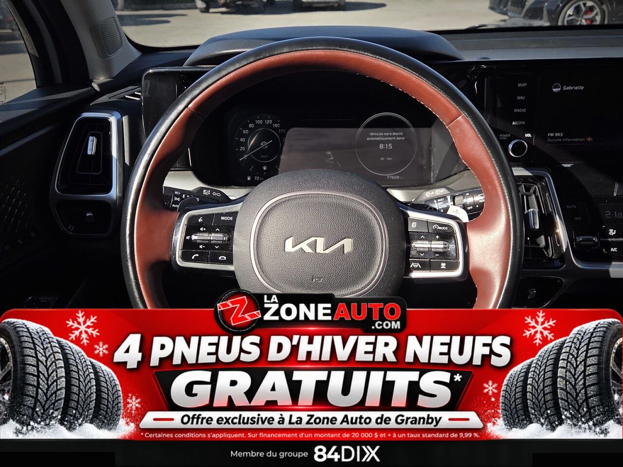Kia Sorento SX AWD 2022 Blanc Granby - photo #16
