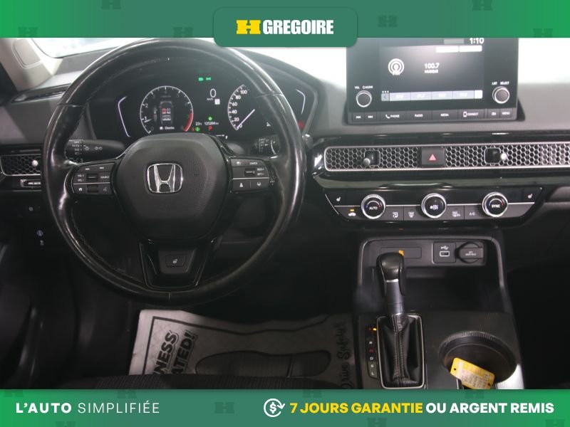 Honda Civic 822390 | EX AUTO A/C MAGS TOIT CAM RECUL BLUETOOTH 2022 Gris Laval - photo #24