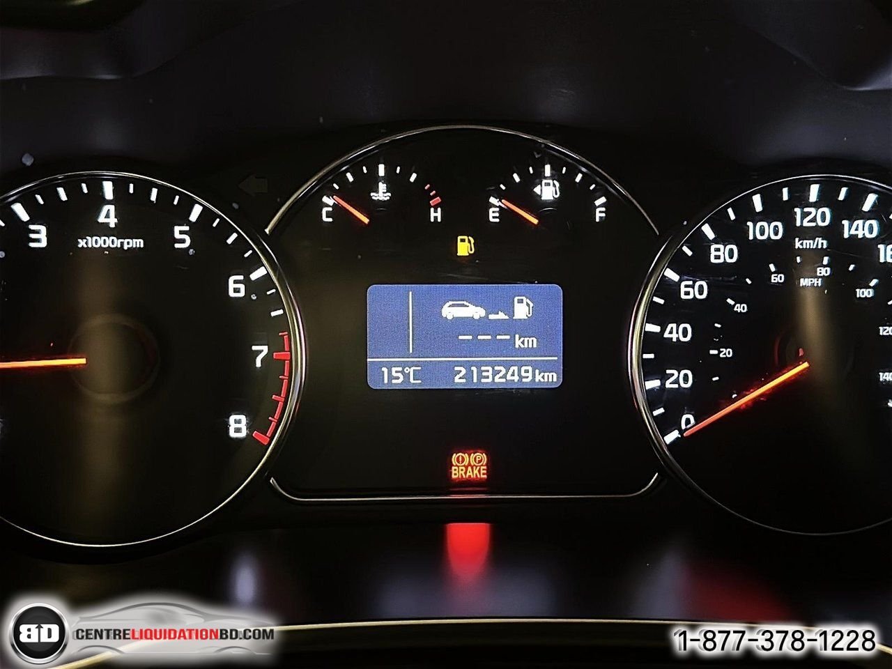Kia Rondo LX familiale 4 portes BM | A8559 2015 Gris Granby - photo #16