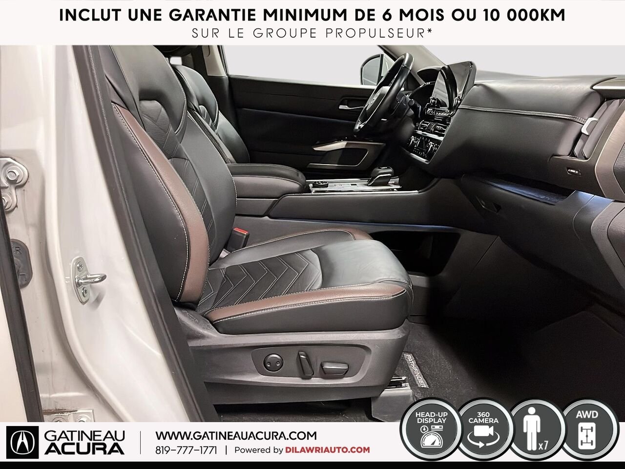 Nissan Pathfinder Platinum 4WD 2023 Blanc Ottawa & Gatineau - photo #21