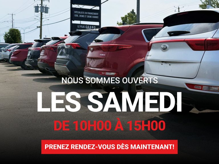 Ouverts samedi
