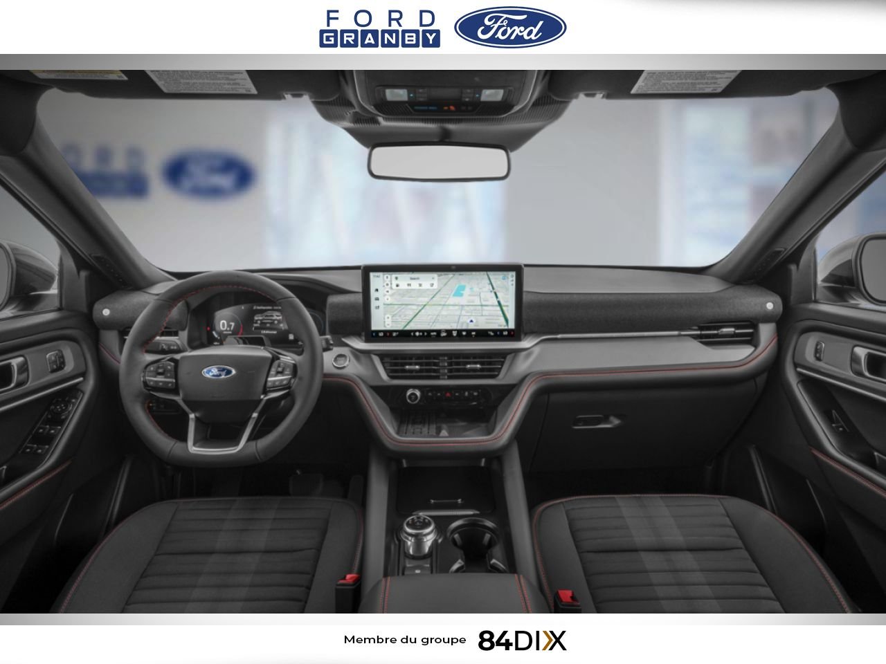 Ford Explorer 2026 Blanc astral métallisé trois couches Granby - photo #6