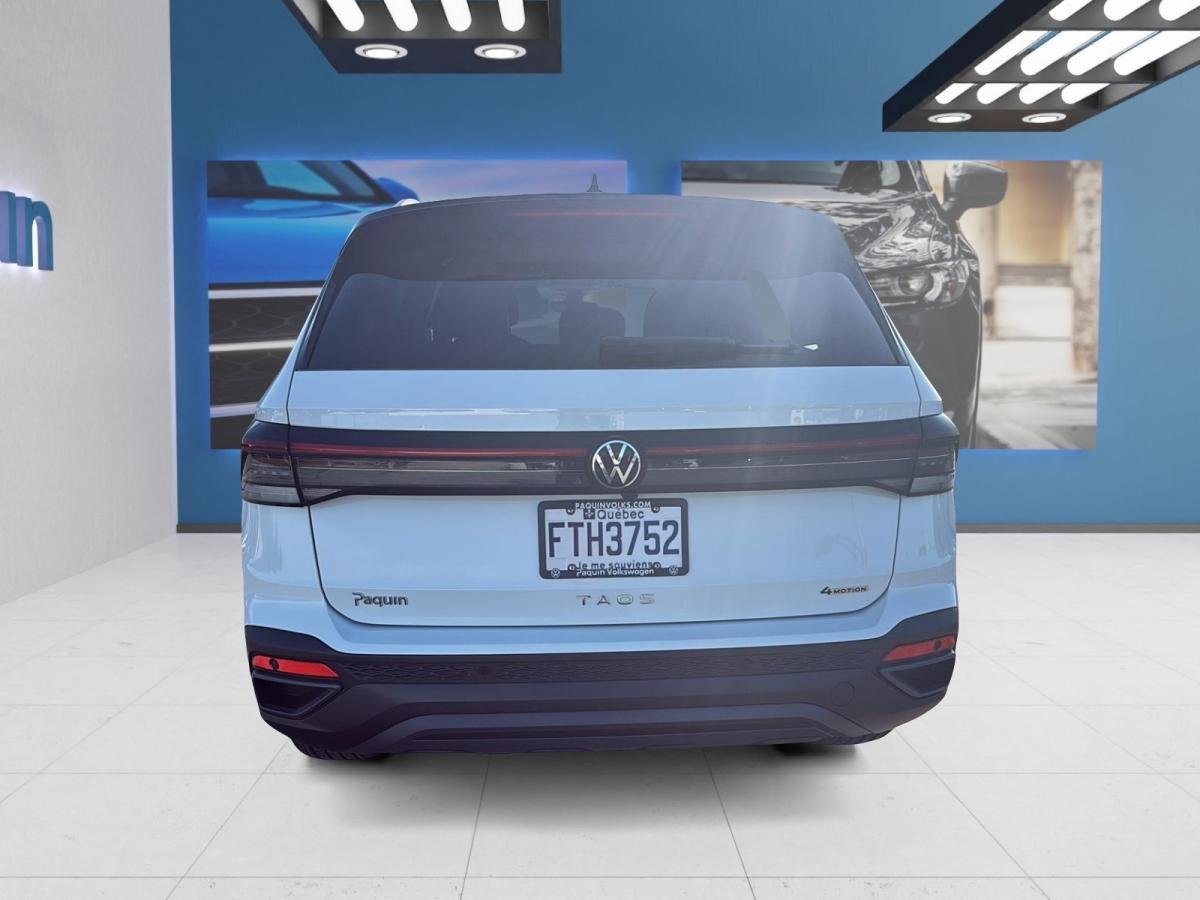 Volkswagen Taos 2026 Blanc pur avec toit noir Rouyn-Noranda - photo #2