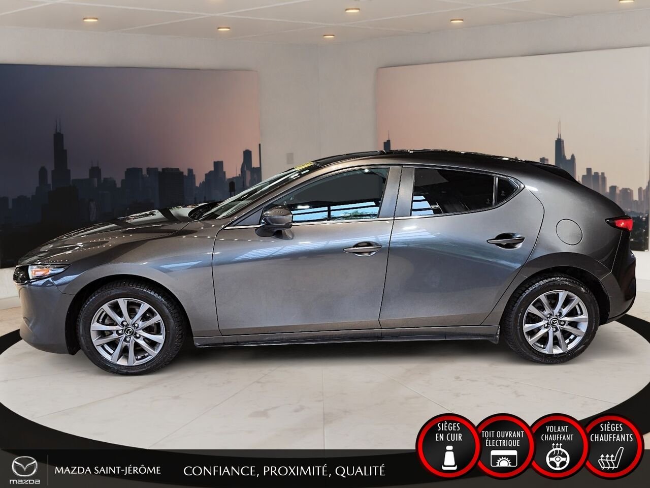 2022 Mazda Mazda3 Sport Grey Sainte-Agathe-des-Monts - photo #10