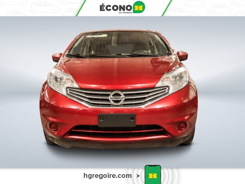 Nissan Versa Note SV AUTO GR ÉLEC A/C BLUETOOTH CAMÉRA 2016 Rouge