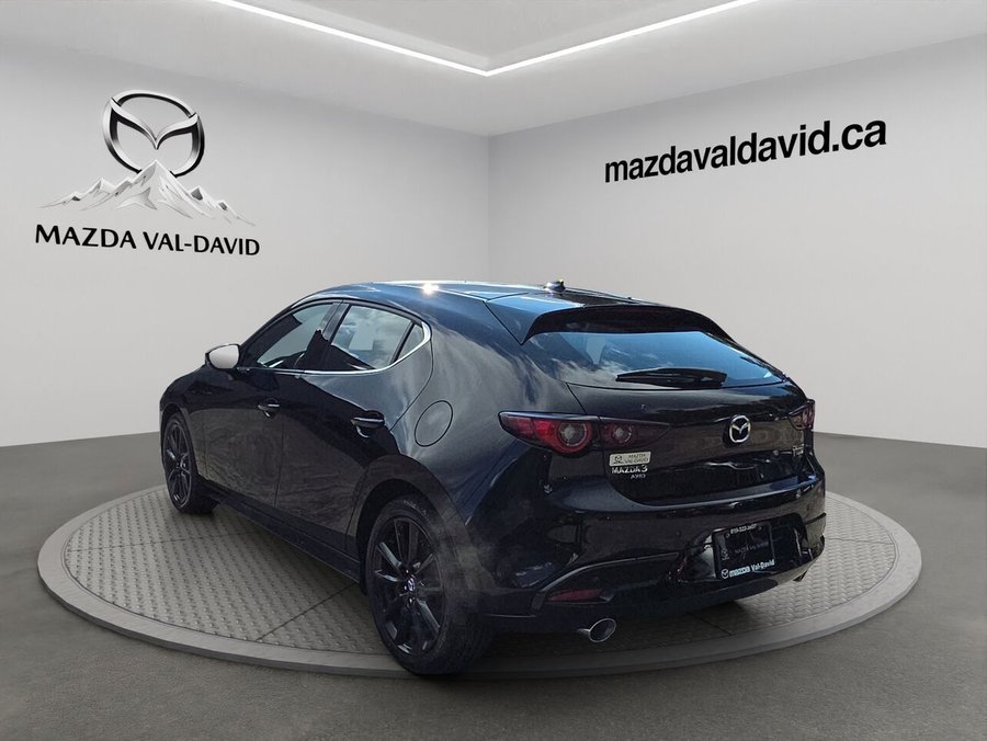2026 Mazda Mazda3 Sport GT avec moteur turbo BA TI i-ACTIV Jet Black Mica