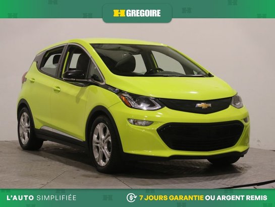 Chevrolet Bolt EV LT AUTO AC GR ELECT MAGS CAM RECUL BLEUTOOTH 2019 Vert