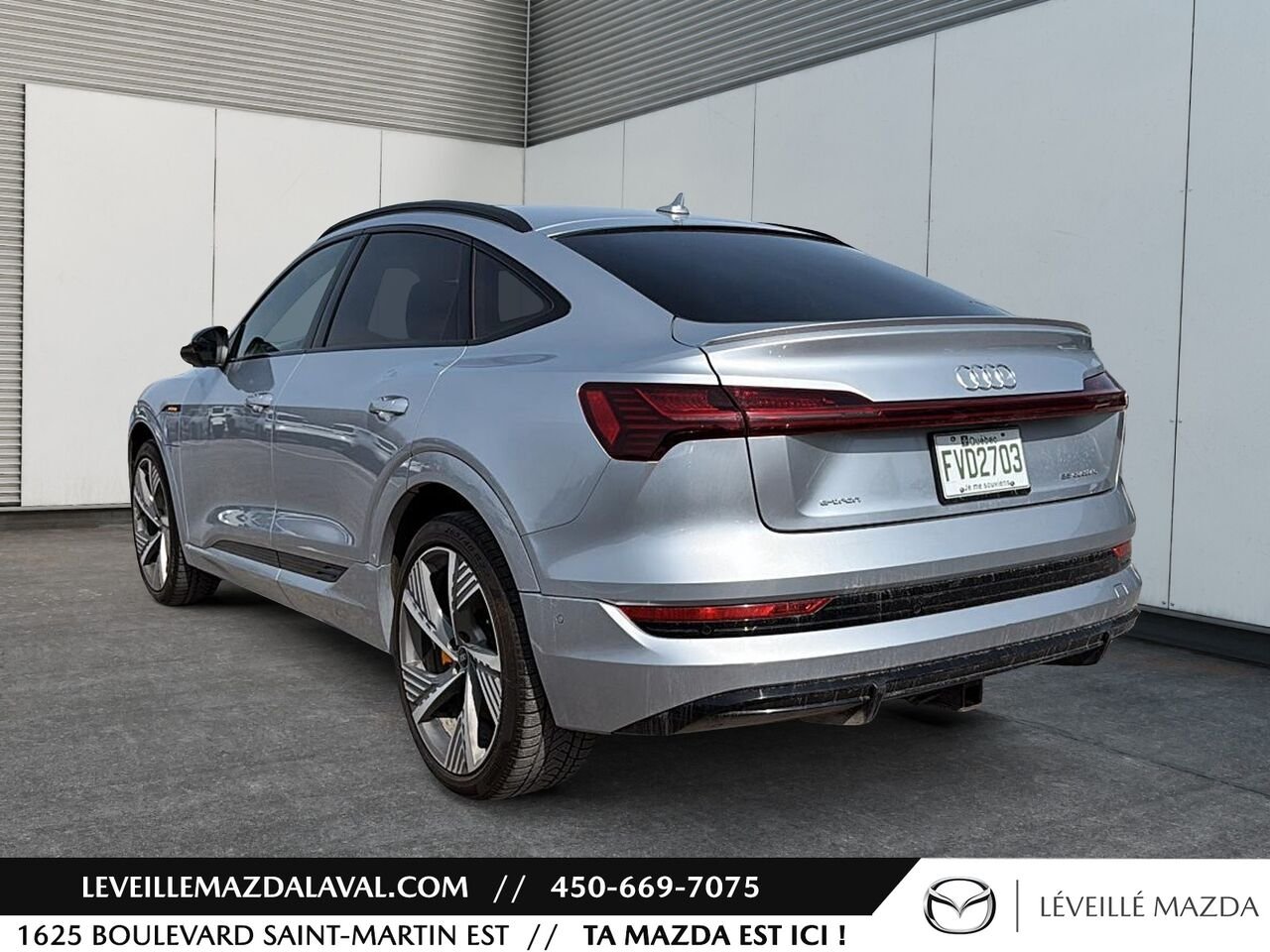 Audi e-tron SP SPORTBACK Technik quattro 2021 Argent Laval - photo #5