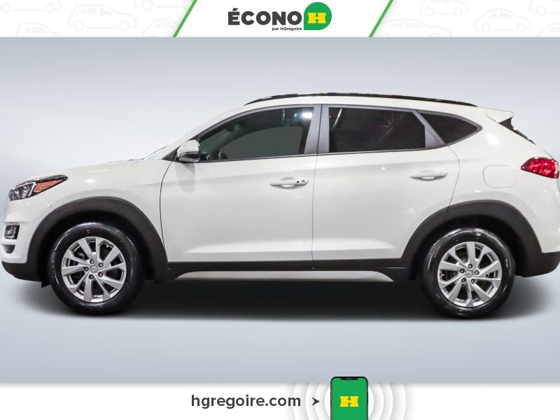 2020 Hyundai Tucson White Laval - photo #4