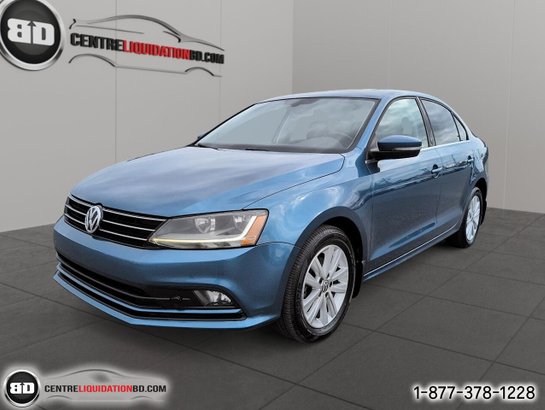 2017 Volkswagen Berline Jetta Édition Wolfsburg 1.4 TSI AUTO Blue