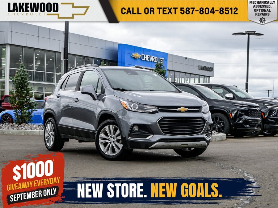 2020 Chevrolet Trax Premier AWD 1.4T | Power Sunroof Grey