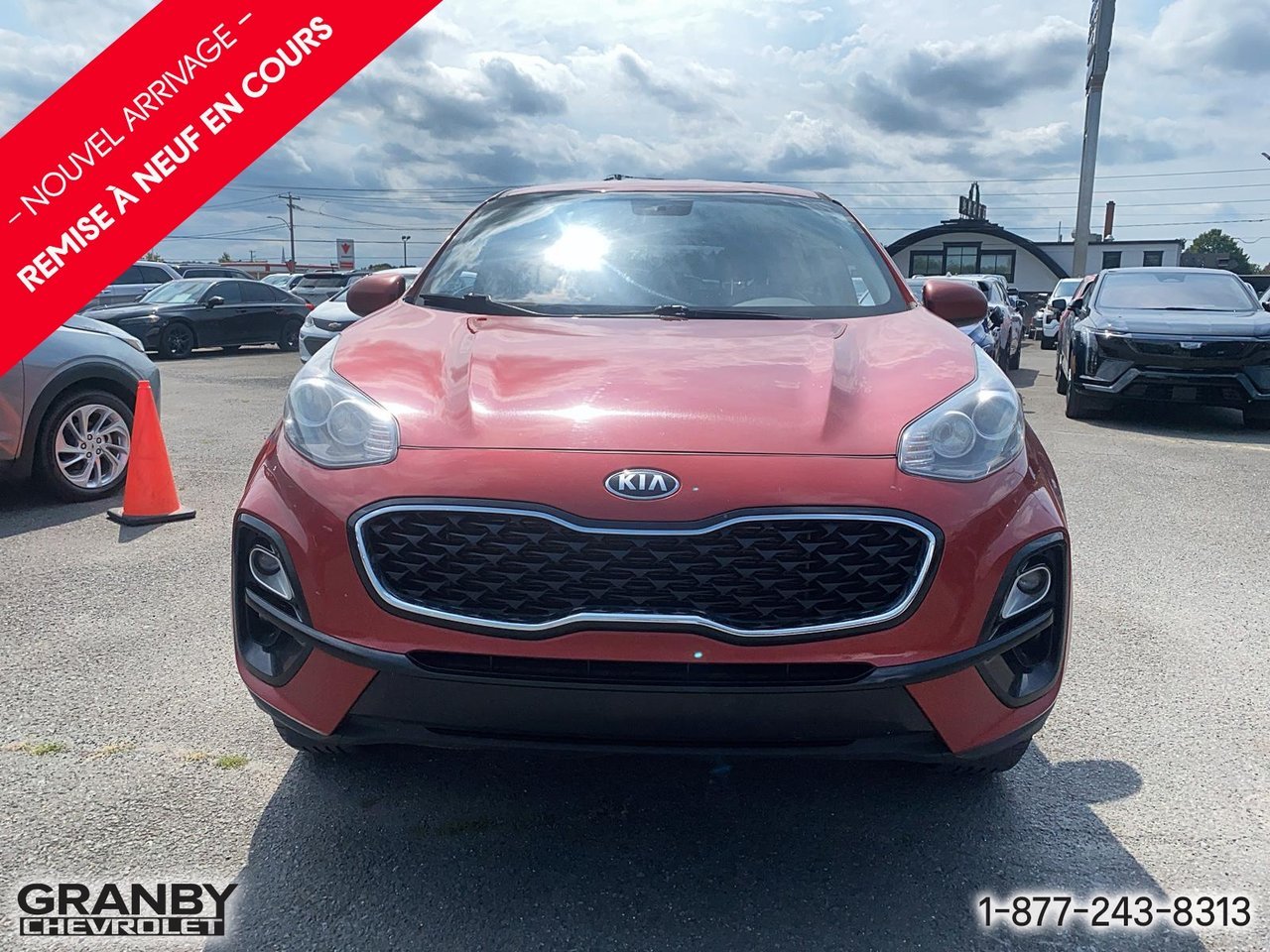 2021 Kia Sportage awd | 26-0993A Red Granby - photo #1