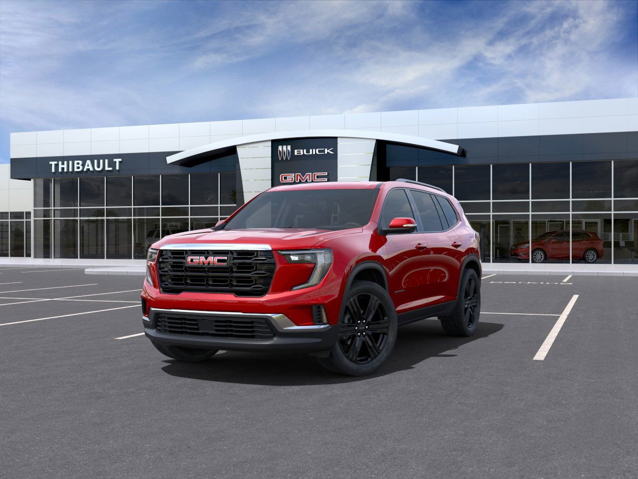 2025 GMC Acadia Elevation Volcanic Red Tintcoat Saint-Eustache - photo #7