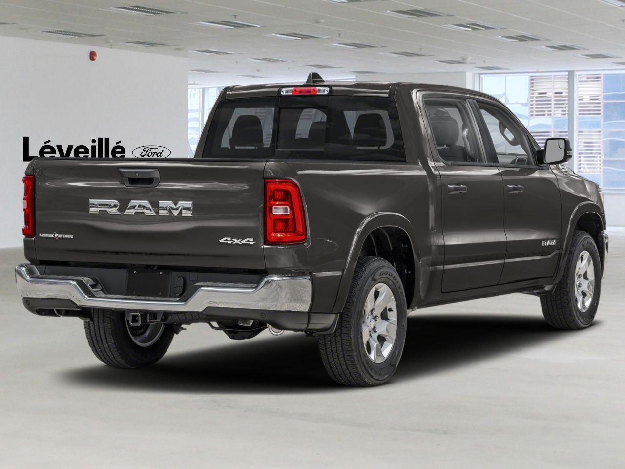 2026 RAM 1500 261080 | Big Horn cabine d'équipe 4x4 caisse de 5 pi 7 po Granite Crystal Metallic Gatineau - photo #1