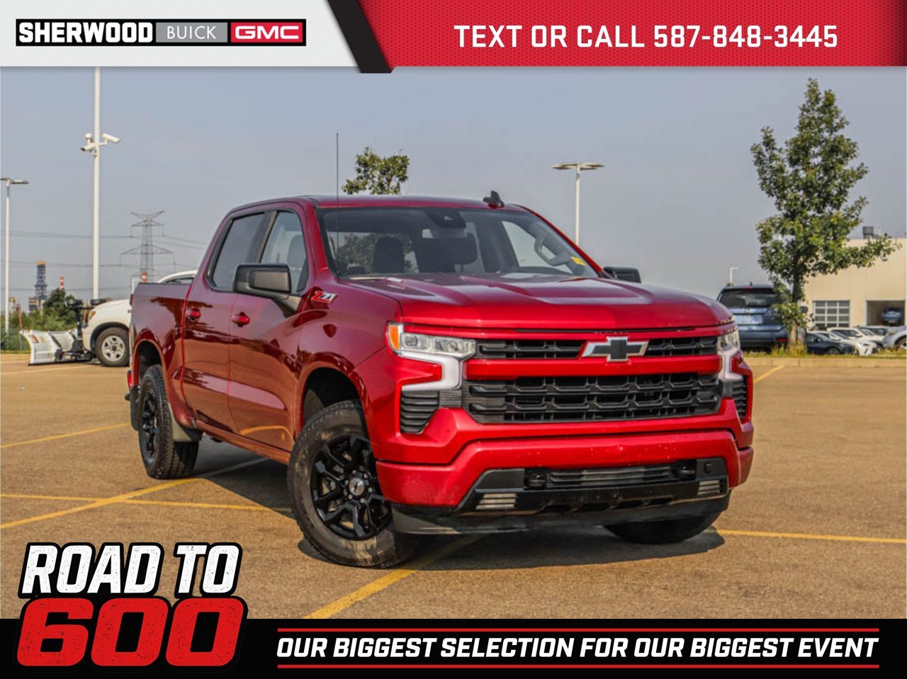 2024 Chevrolet Silverado 1500 4WD Crew Cab 147 RST Red Sherwood Park - photo #0