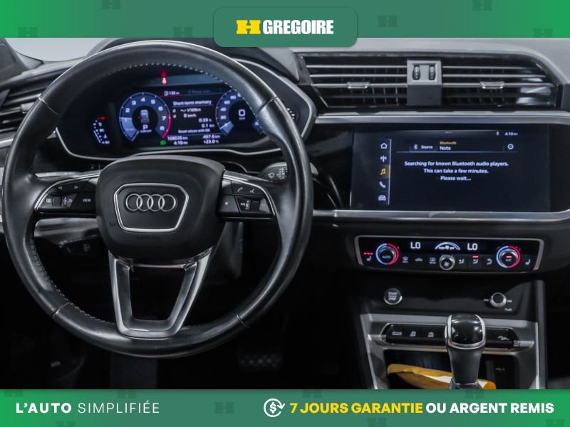 Audi Q3 821606 | Komfort AWD AUTO AC CUIR TOIT MAGS CAM RECULE 2019 Noir Laval - photo #16