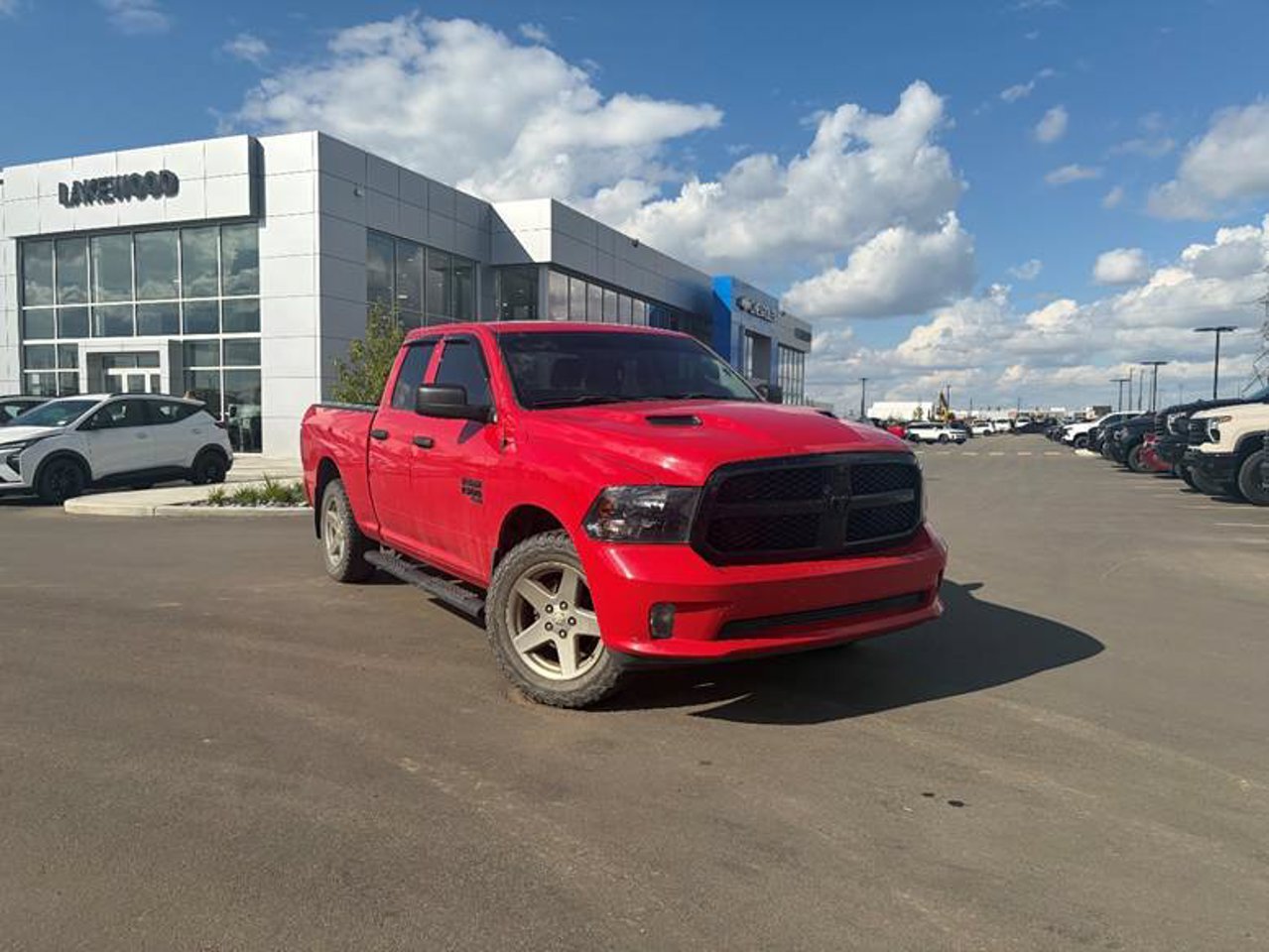 2021 Ram 1500 Classic Express 4x4 Quad Cab 6'4 Box Red Sherwood Park - photo #1