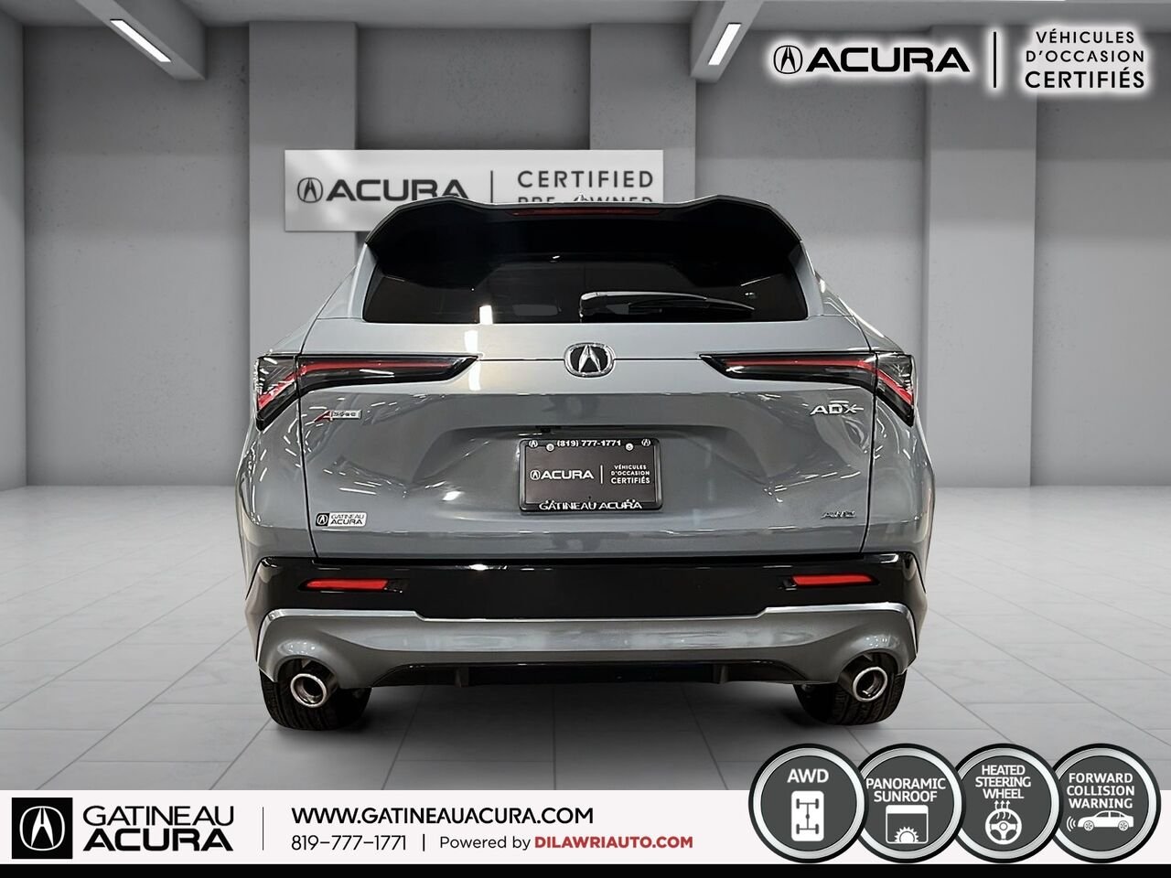 2025 ACURA ADX A-Spec AWD Grey Gatineau - photo #16