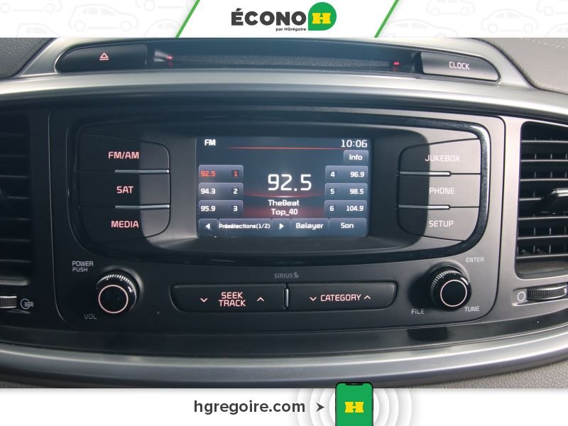 Kia Sorento 821570 | 3.3L EX+ AWC 7 PASSAGERS CUIR CAMÉRA MAGS 2016 Noir Laval - photo #9