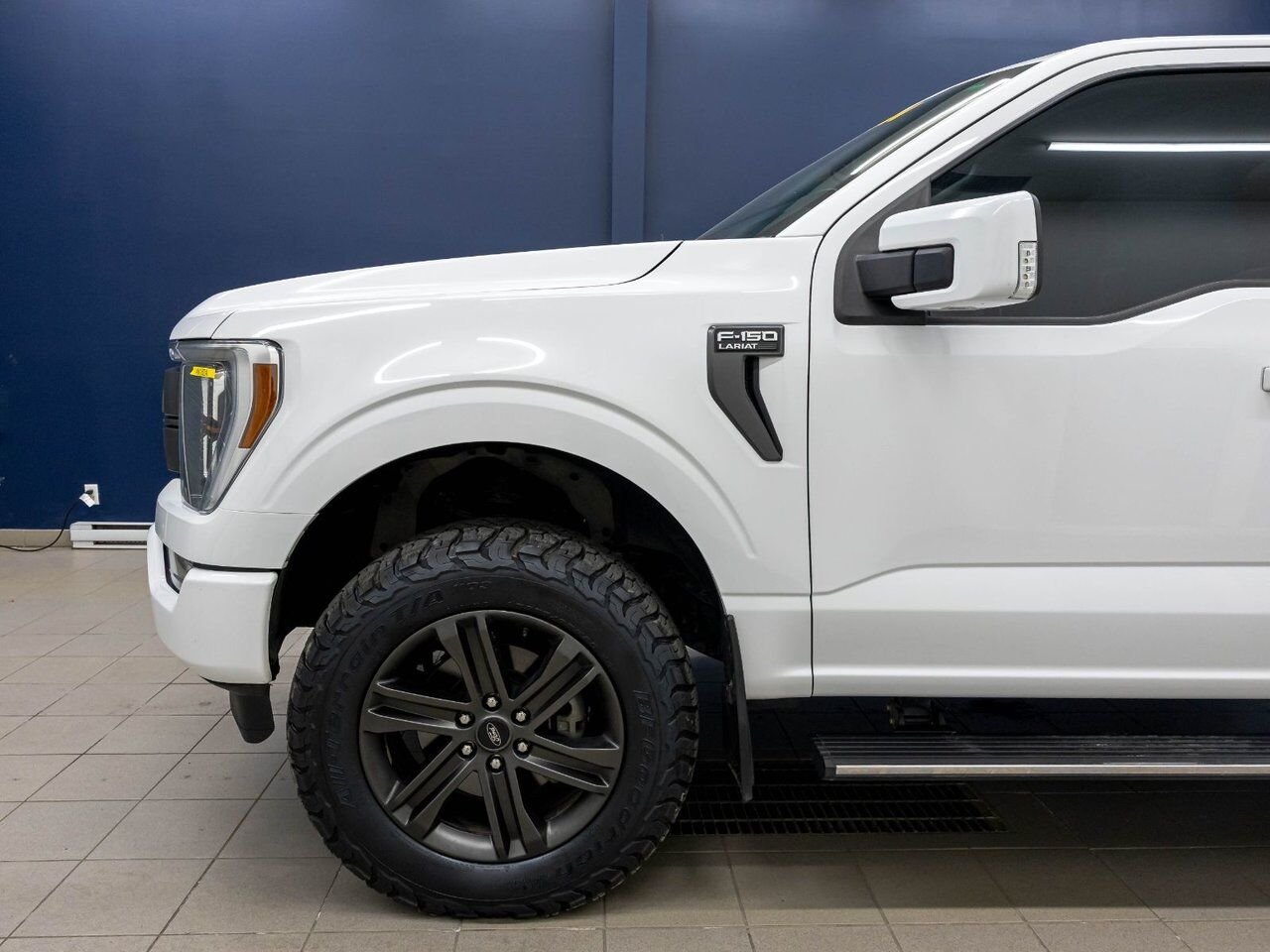 Ford F-150 LARIAT CREW 4X4 *TOIT* NAV CUIR SIÈGES VENTIL B&O 2021 Blanc Saint-Jérôme - photo #35