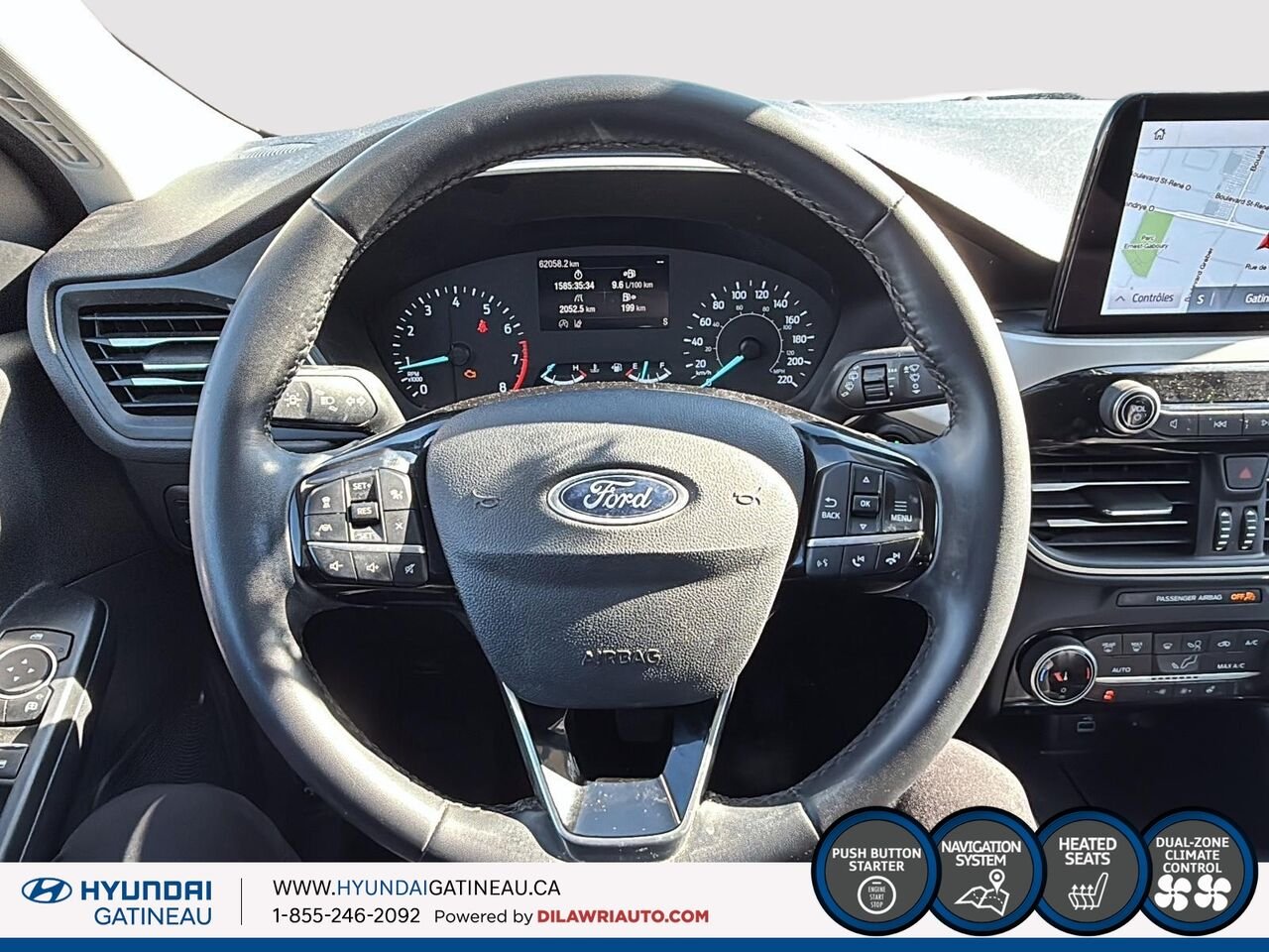 2022 Ford ESCAPE SEL Black Gatineau - photo #11