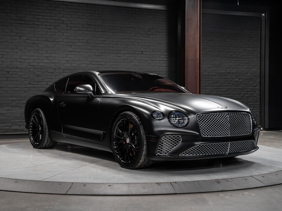 2020 Bentley Continental GT V8 | HRE Wheels | Full Stealth PPF | Clean Carfax Black