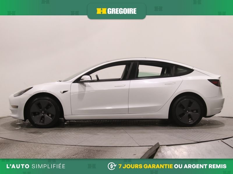 2021 Tesla Model 3 Standard PLUS AUTO A/C CUIR TOIT NAV MAGS CAM RECU White