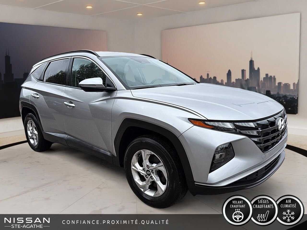 2023 Hyundai Tucson Preferred TI Silver Saint-Jérôme - photo #2